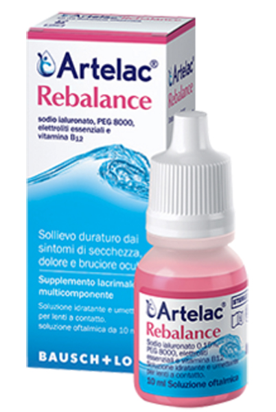 ARTELAC REBALANCE GOCCE OCULARI MULTIDOSE SENZA CONSERVANTI 10 ML - Farmafamily.it