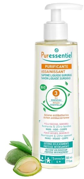 PURESSENTIEL SAPONE SURGRAS BIO 500 ML - Farmafamily.it