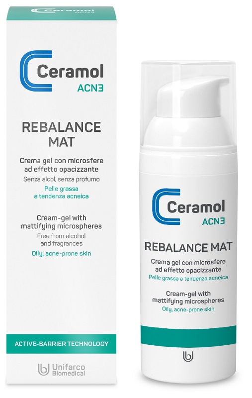 CERAMOL ACN3 REBALANCE MAT 50 ML - Farmafamily.it