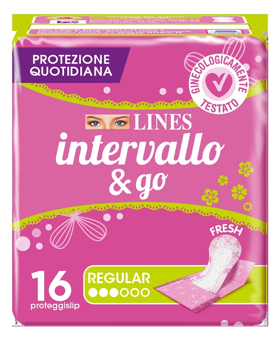 PROTEGGISLIP LINES INTERVALLO FRESH&GO RIPIEGATI 16 PEZZI - Farmafamily.it
