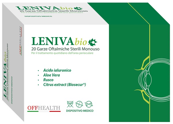 GARZE OFTALMICHE LENIVA BIO 20 PEZZI - Farmafamily.it