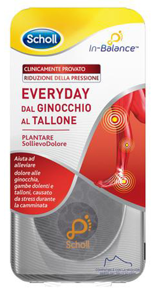 PLANTARE SOLLIEVO DOLORE DA GINOCCHIO A TALLONE SCHOLL L - Farmafamily.it
