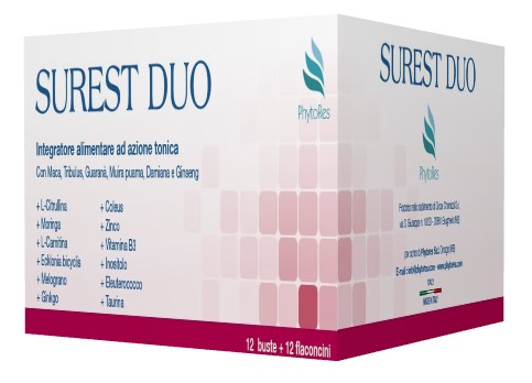 SUREST DUO 12 BUSTINE 9G + 12 FIALETTE 20ML - Farmafamily.it