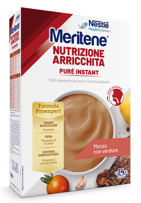 MERITENE PURE' INSTANT MANZO CON VERDURE 1 KG - Farmafamily.it