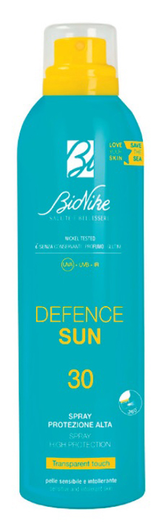 DEFENCE SUN SPRAY TRANSPARENT TOUCH 30 200 ML - Farmafamily.it