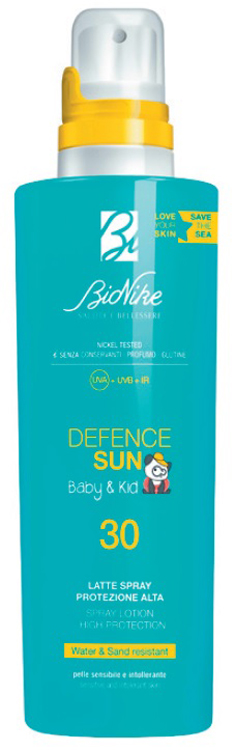 DEFENCE SUN BABY&KID LATTE SPRAY 30 200 ML - Farmafamily.it