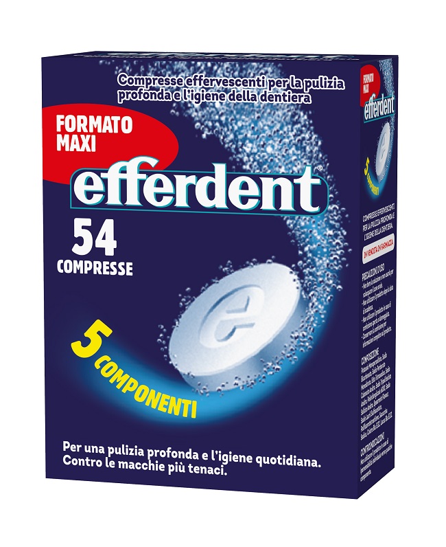 EFFERDENT 54 COMPRESSE EFFERVESCENTI - Farmafamily.it
