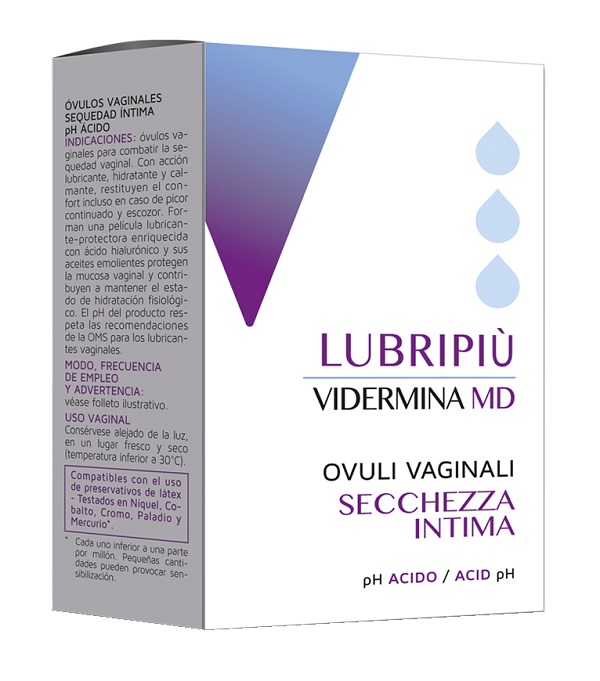 VIDERMINA LIBRIPIU' OVULI VAGINALI 2 BLISTER DA 5 OVULI - Farmafamily.it