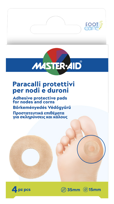 PARACALLI MASTER-AID FOOTCARE NODI E DURONI 4 PEZZI B8 - Farmafamily.it
