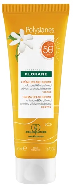 LES POLYSIANES CREMA VISO TAMANU BIO&MONOI SPF50+ 50 ML - Farmafamily.it