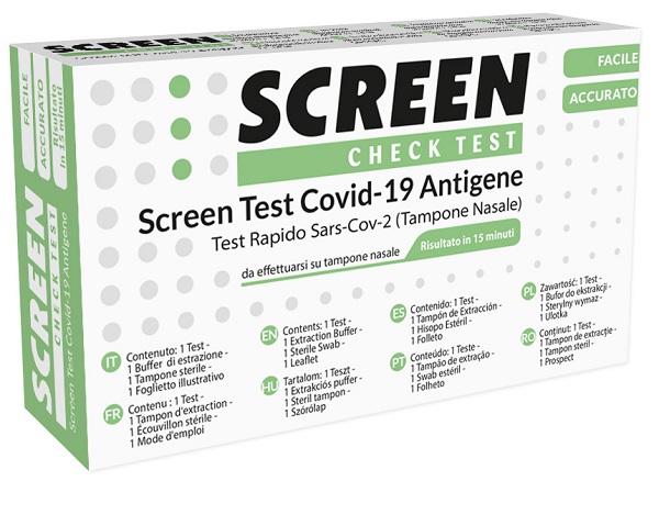 TEST ANTIGENICO RAPIDO COVID-19 SARS-COV-2 TAMPONI NASALI - Farmafamily.it