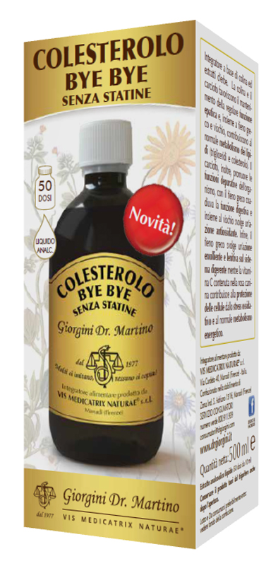 COLESTEROLO BYE BYE SENZA STATINE 500 ML - Farmafamily.it