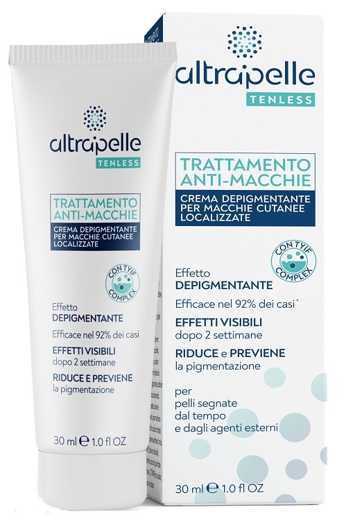ALTRAPELLE TENLESS TRATTAMENTO ANTI MACCHIE CREMA DEPIGMENTANTE 30 ML - Farmafamily.it
