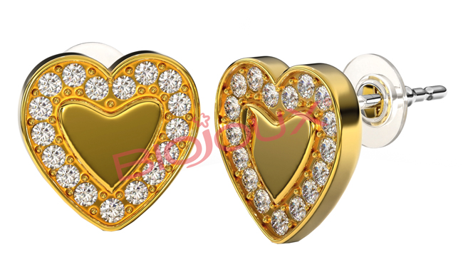 BJT250 ORECCHINO LOVE ME HEART GP - Farmafamily.it