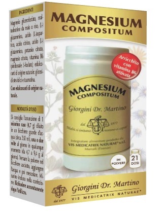 MAGNESIUM COMPOSITUM POLVERE 100 G - Farmafamily.it