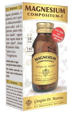 MAGNESIUM COMPOSITUM-T 140 PASTIGLIE - Farmafamily.it