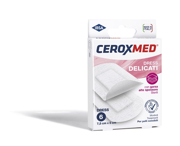DRESS DELICATI CEROXMED 7,5X5 CM 6 PEZZI - Farmafamily.it