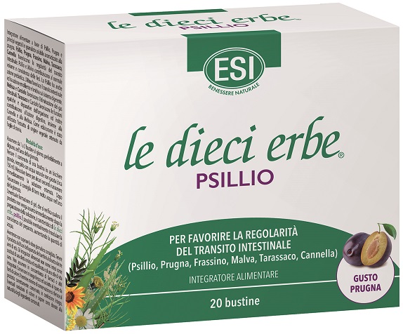 ESI LE DIECI ERBE PSILLIO 20 BUSTINE 5,6 G - Farmafamily.it