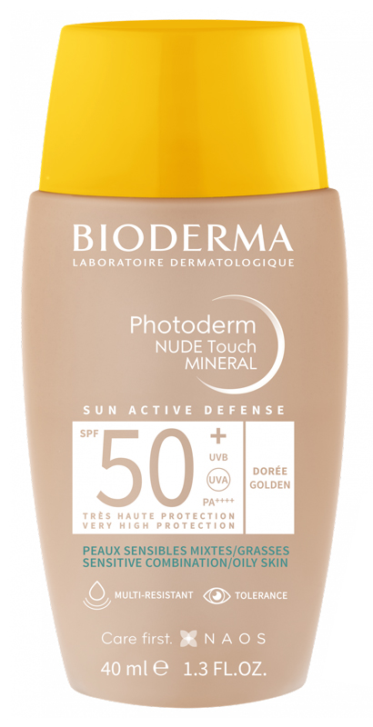 PHOTODERM MINERAL NUDE TOUCH DORE SPF50+ 40 ML - Farmafamily.it