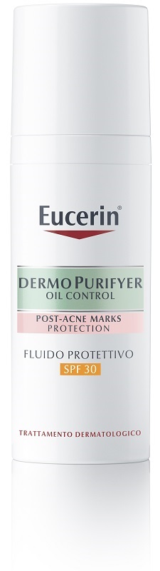 EUCERIN DERMOPURIFYER PROTECTIVE FLUID SPF30 40 ML - Farmafamily.it