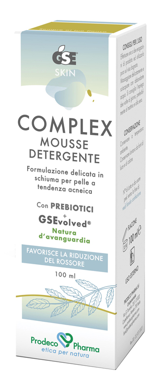 GSE SKIN COMPLEX MOUSSE DETERGENTE PELLE A TENDENZA ACNEICA 100 ML - Farmafamily.it