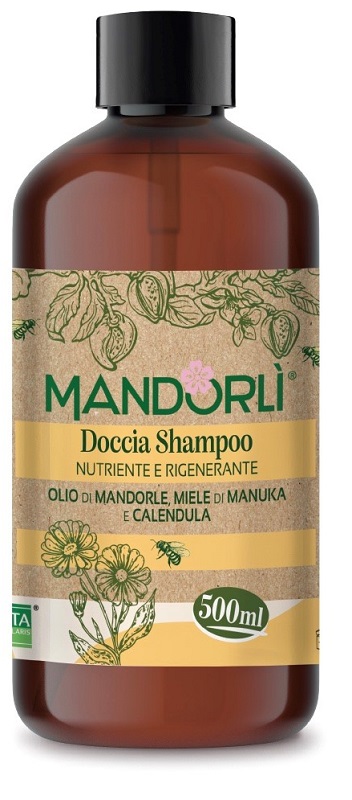 MANDORLI DOCCIASHAMPOO NUTRIENTE E RIGENERANTE 500 ML - Farmafamily.it