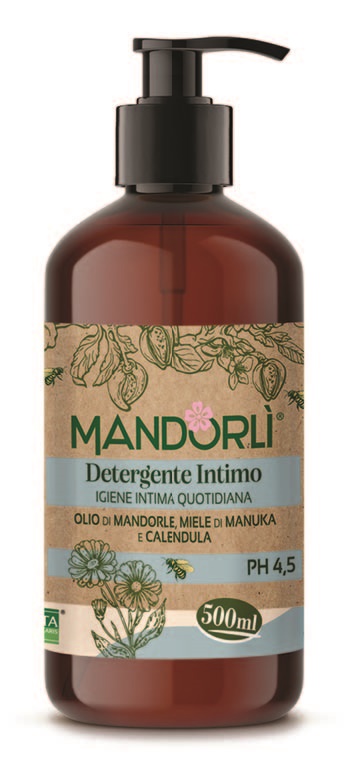 MANDORLI DETERGENTE INTIMO IGIENE INTIMA QUOTIDIANA 500 ML - Farmafamily.it