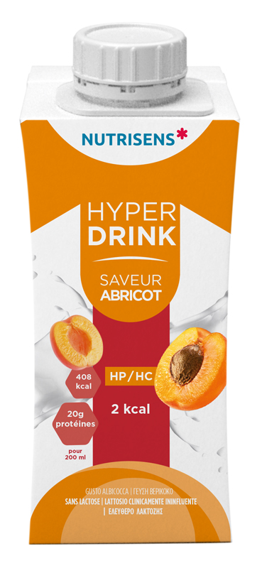 HYPERDRINK 2KCAL ALBICOCCA 4X200 ML - Farmafamily.it