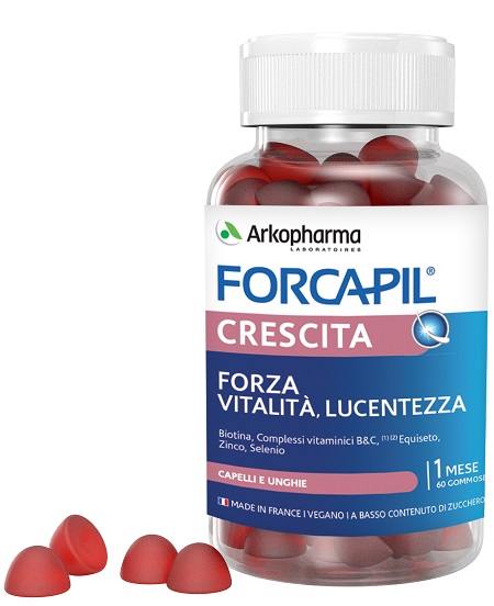 FORCAPIL CRESCITA 60 GOMMOSI - Farmafamily.it