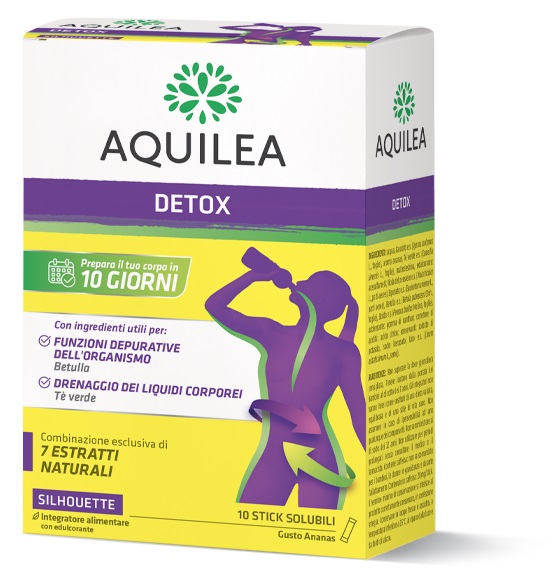 AQUILEA DETOX 10 STICK DA 15 ML - Farmafamily.it