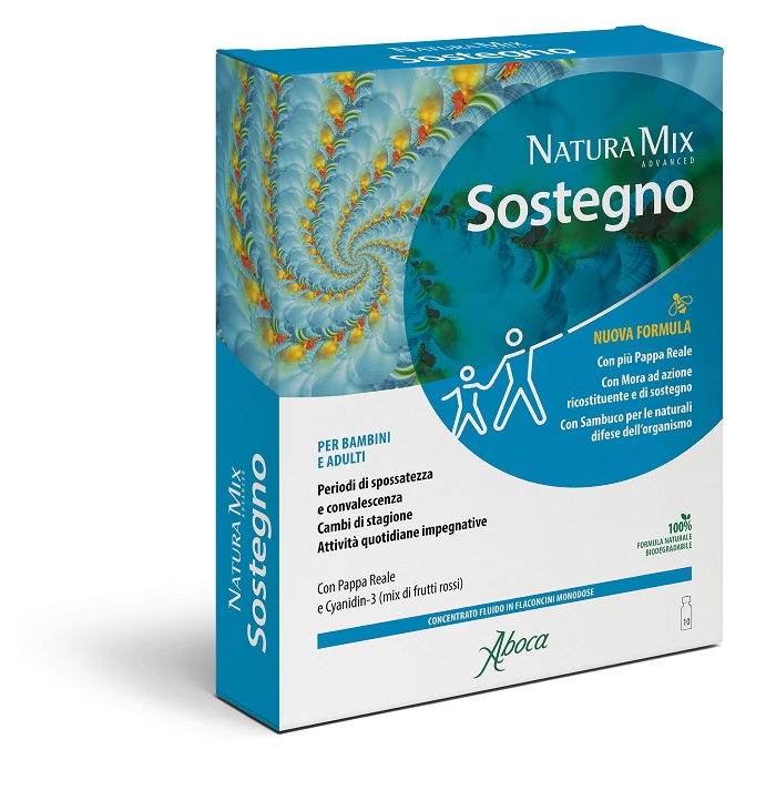 NATURA MIX ADVANCED SOSTEGNO 10 FLACONCINI DA 15 ML - Farmafamily.it