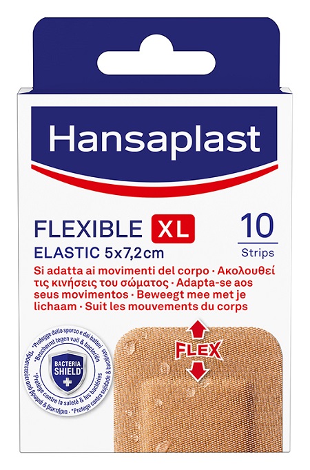 CEROTTO HANSAPLAST ELASTIC GINOCCHIA&GOMITI 10 PEZZI - Farmafamily.it