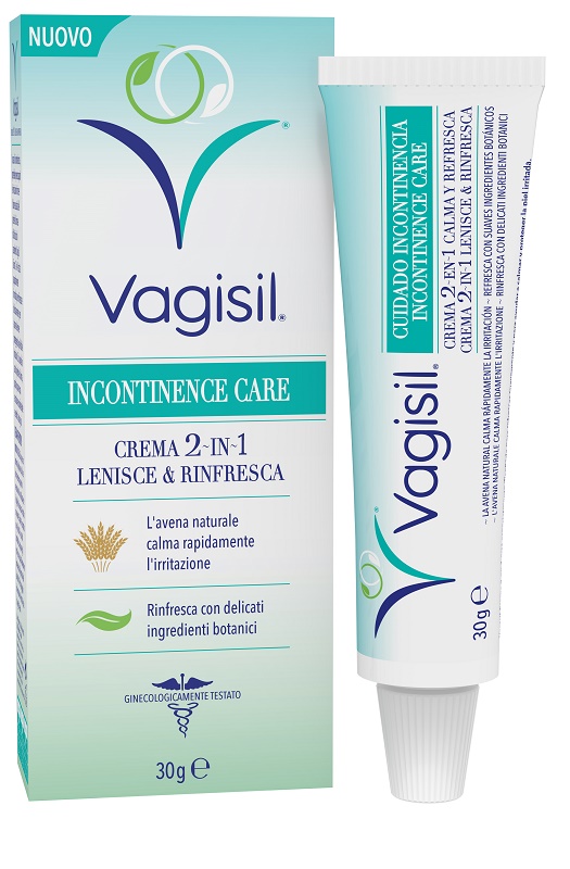 VAGISIL INCONTINENCE CARE CREMA 2IN1 LENISCE & RINFRESCA 30 G - Farmafamily.it