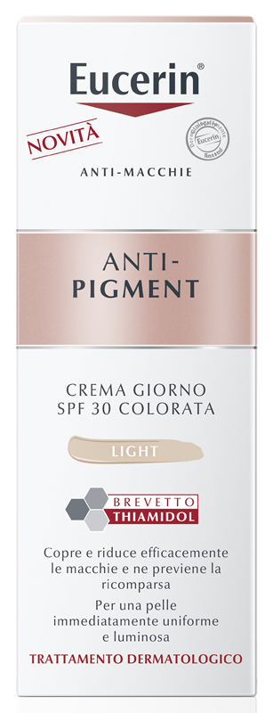 EUCERIN ANTI-PIGMENT GIORNO SPF30 COLORATO LIGHT 50 ML - Farmafamily.it