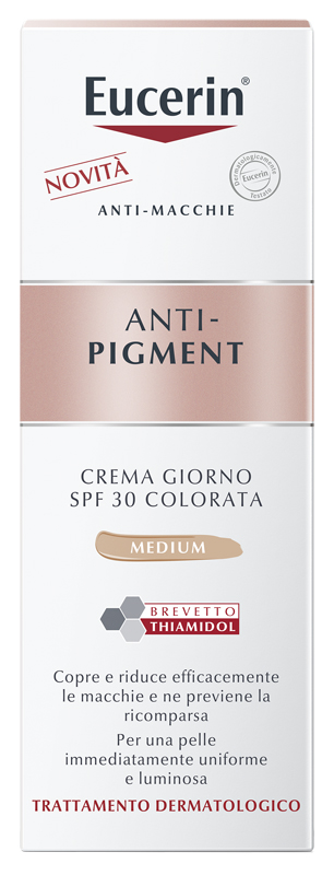 EUCERIN ANTI-PIGMENT GIORNO SPF30 COLORATO MEDIUM 50 ML - Farmafamily.it