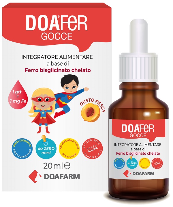 DOAFER GOCCE 20 ML - Farmafamily.it