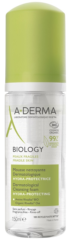 ADERMA A-D BIOLOGY SCHIUMA DETERGENTE 150 ML - Farmafamily.it