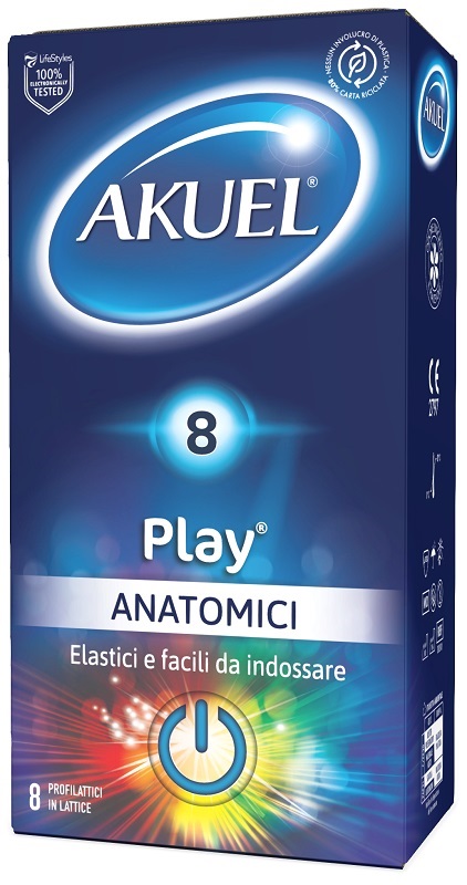 PROFILATTICO AKUEL PLAY ANATOMICO 8 PEZZI - Farmafamily.it