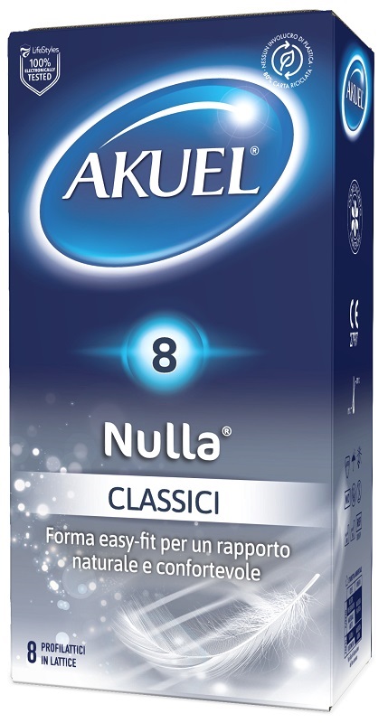PROFILATTICO AKUEL NULLA CLASSICO 8 PEZZI - Farmafamily.it