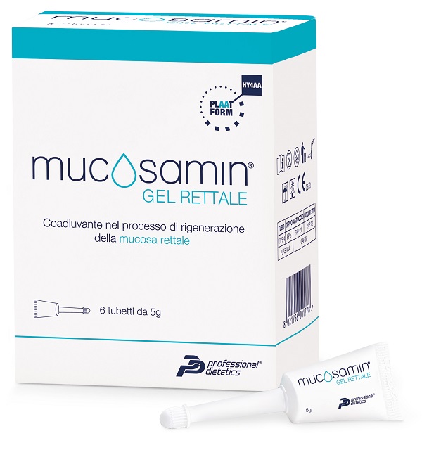 GEL RETTALE MUCOSAMIN 6 TUBETTI X 5 G - Farmafamily.it