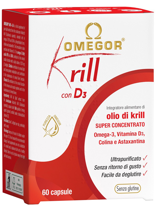 OMEGOR KRILL D3 60 CAPSULE - Farmafamily.it