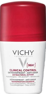 VICHY DEODORANTE CLINICAL CONTROL 96H ROLL 50 ML - Farmafamily.it