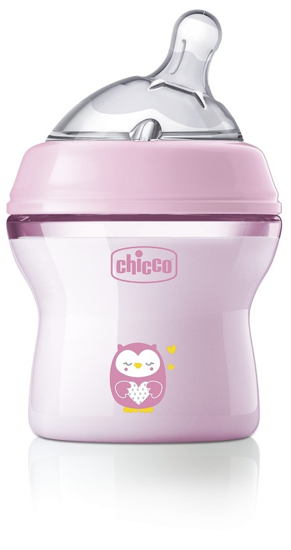 CHICCO BIBERON NAT FEEL PP 0M+ 150 ML BIMBA - Farmafamily.it