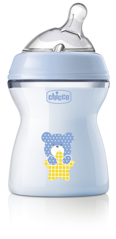CHICCO BIBERON NAT FEEL PP 2M+ 250 ML BIMBO - Farmafamily.it