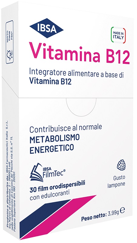 VITAMINA B12 IBSA 30 FILM ORALI - Farmafamily.it