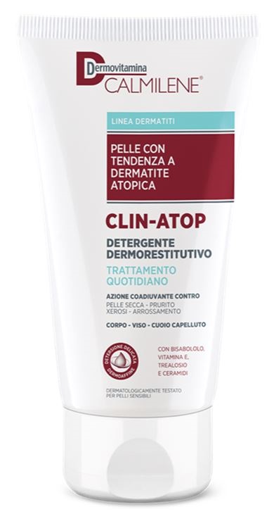 DERMOVITAMINA CALMILENE CLIN-ATOP DETERGENTE DERMORESTITUTIVO TRATTAMENTO QUOTIDIANO PER PELLE CON TENDENZA A DERMATITE ATOPICA 200 ML - Farmafamily.it