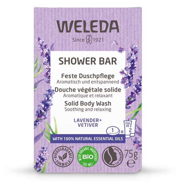 BAGNO DOCCIA SOLIDO LAVANDA + VETIVER 75 G - Farmafamily.it