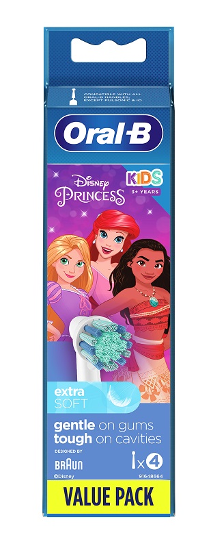 ORALB REFILL CAR/MICKY/PRINCIPESSA 4 PEZZI - Farmafamily.it