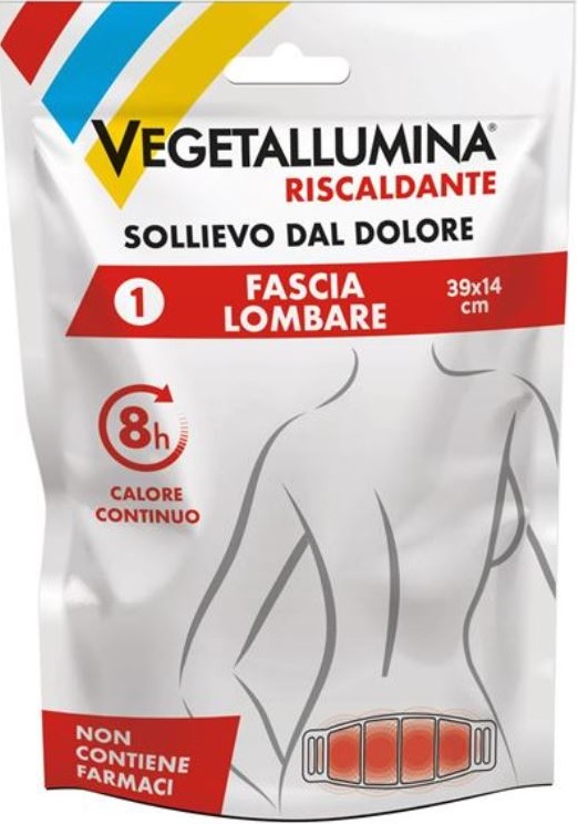 VEGETALLUMINA FASCIA LOMBARE RISCALDANTE 1 PEZZO - Farmafamily.it