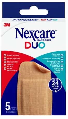 CEROTTO NEXCARE DUO MAXI 5 PEZZI - Farmafamily.it